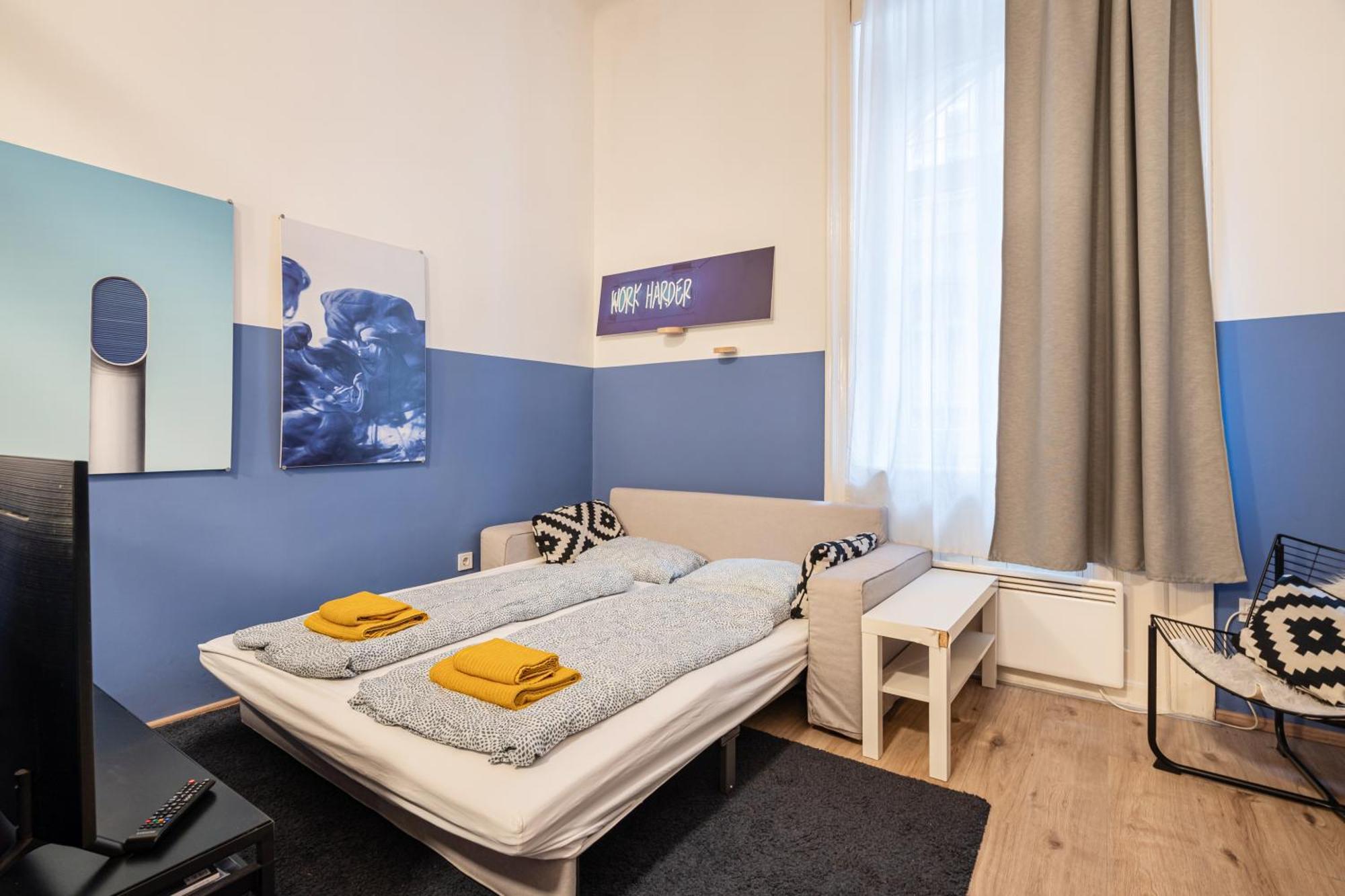 Cosy Studio In Central Party District W41 Blue Budapest Ngoại thất bức ảnh